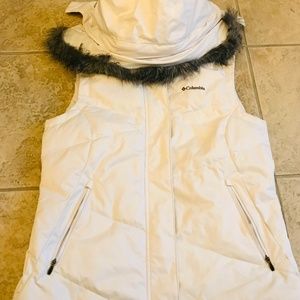 NEW Womens' COLUMBIA Puffer Down Vest Ski Detach